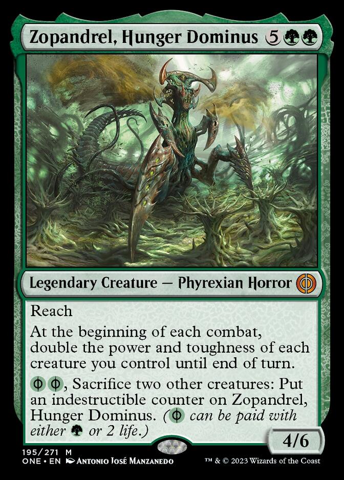 Zopandrel, Hunger Dominus [Phyrexia: All Will Be One] | Silver Goblin