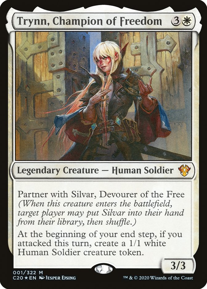Trynn, Champion of Freedom [Commander 2020] | Silver Goblin