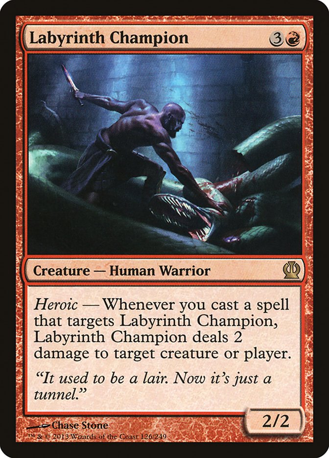 Labyrinth Champion [Theros] | Silver Goblin