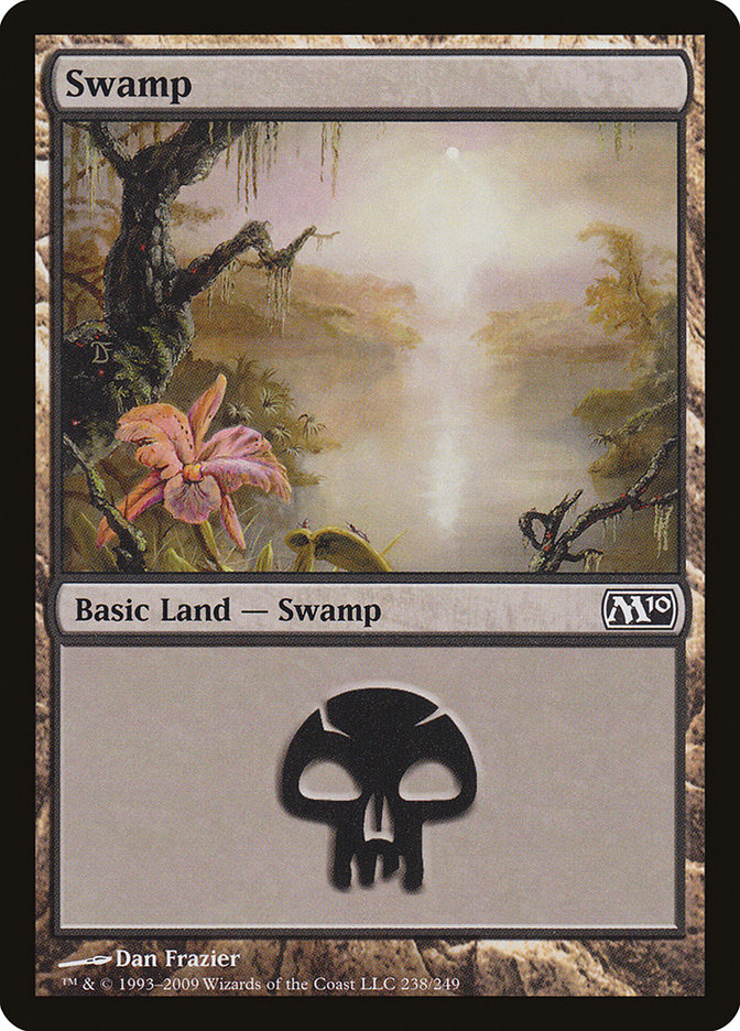 Swamp (238) [Magic 2010] | Silver Goblin