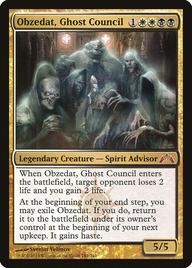 Obzedat, Ghost Council [Gatecrash] | Silver Goblin
