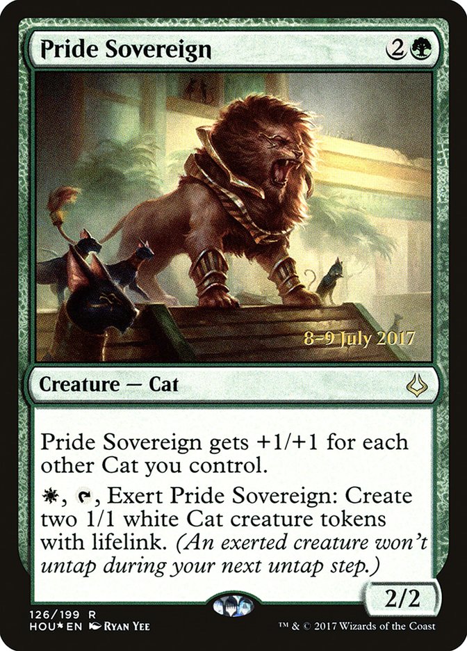 Pride Sovereign [Hour of Devastation Prerelease Promos] | Silver Goblin