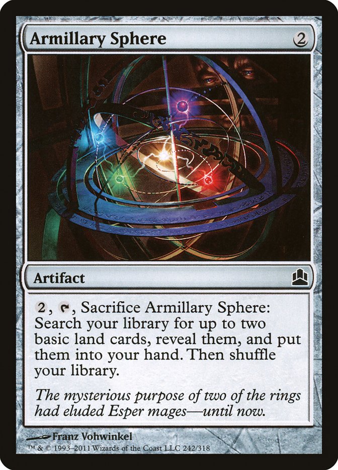 Armillary Sphere [Commander 2011] | Silver Goblin