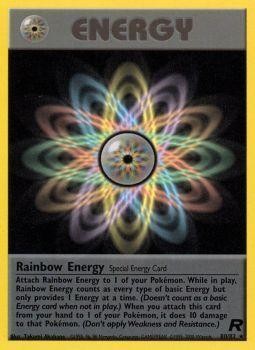Rainbow Energy (80/82) [Team Rocket Unlimited] | Silver Goblin