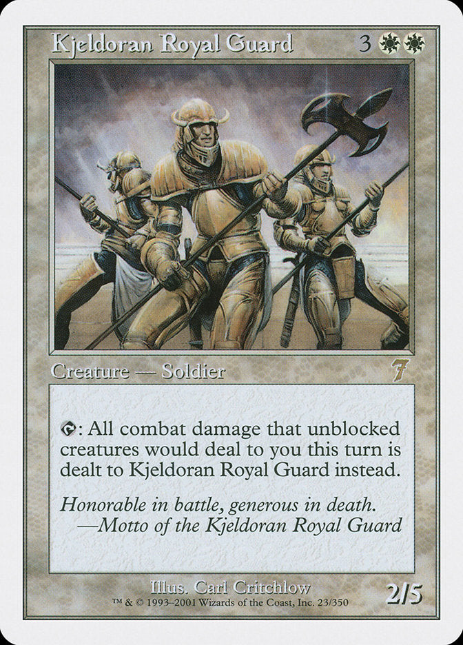Kjeldoran Royal Guard [Seventh Edition] | Silver Goblin