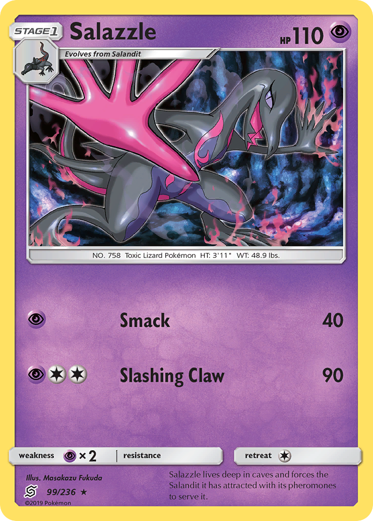 Salazzle (99/236) [Sun & Moon: Unified Minds] | Silver Goblin