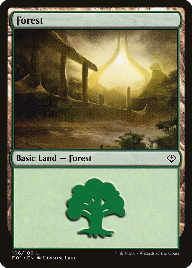 Forest (106) [Archenemy: Nicol Bolas] | Silver Goblin