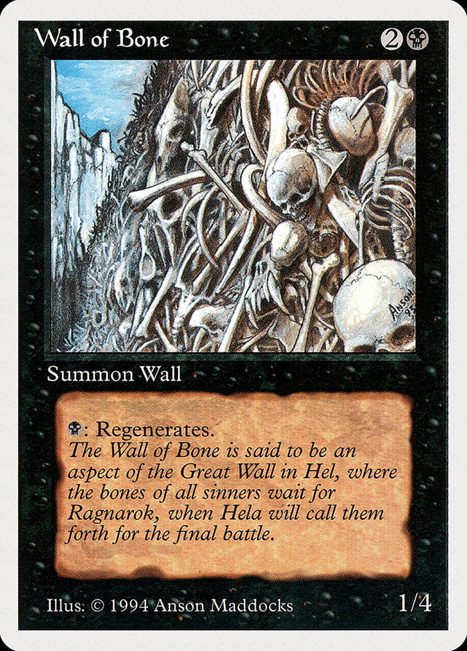 Wall of Bone [Summer Magic / Edgar] | Silver Goblin