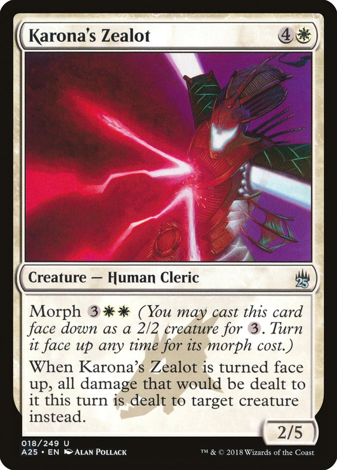 Karona's Zealot [Masters 25] | Silver Goblin