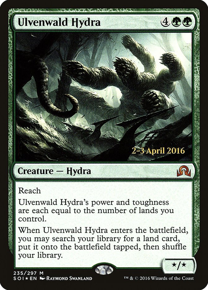 Ulvenwald Hydra [Shadows over Innistrad Prerelease Promos] | Silver Goblin