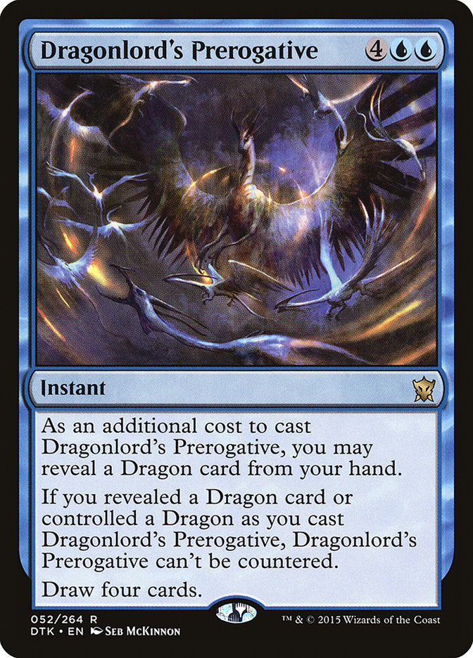 Dragonlord's Prerogative [Dragons of Tarkir] | Silver Goblin