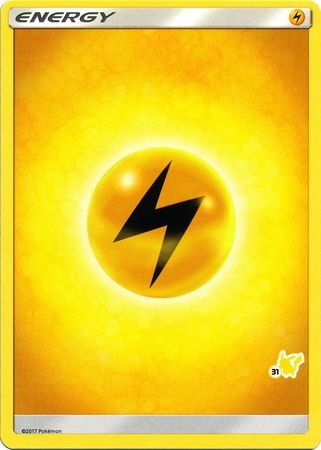 Lightning Energy (Pikachu Stamp #31) [Battle Academy 2020] | Silver Goblin