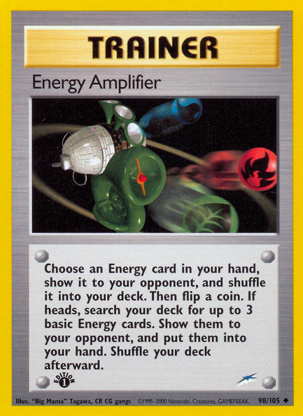 Energy Amplifier (98/105) [Neo Destiny 1st Edition] | Silver Goblin
