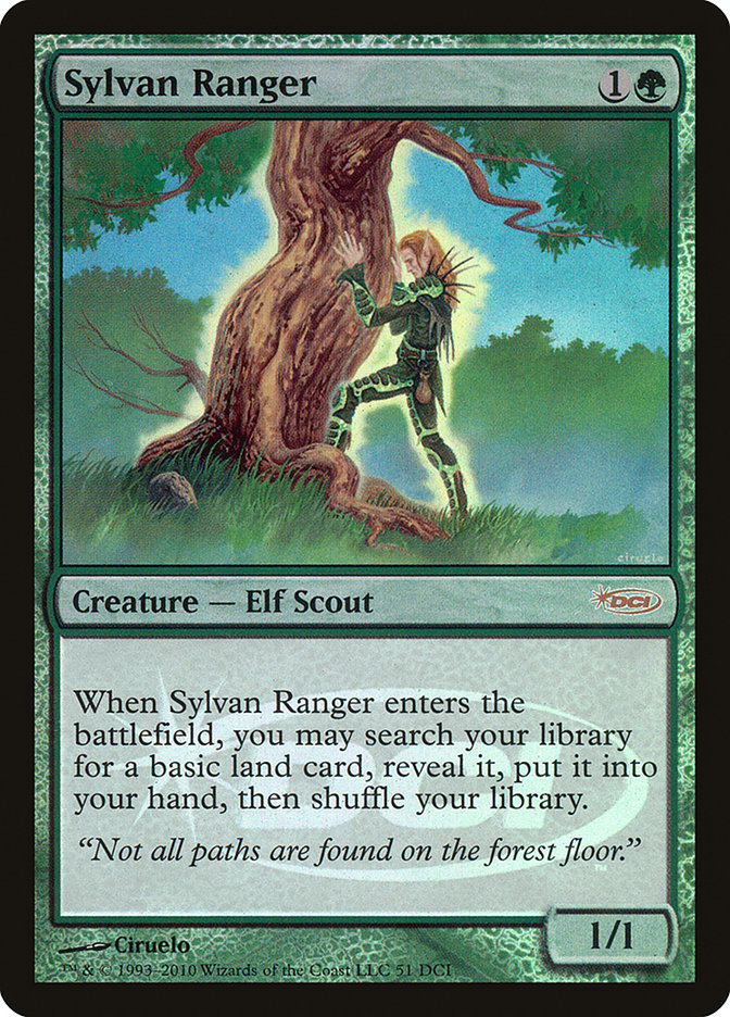 Sylvan Ranger [Wizards Play Network 2010] | Silver Goblin