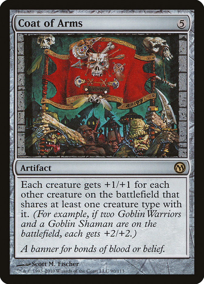 Coat of Arms [Duels of the Planeswalkers] | Silver Goblin