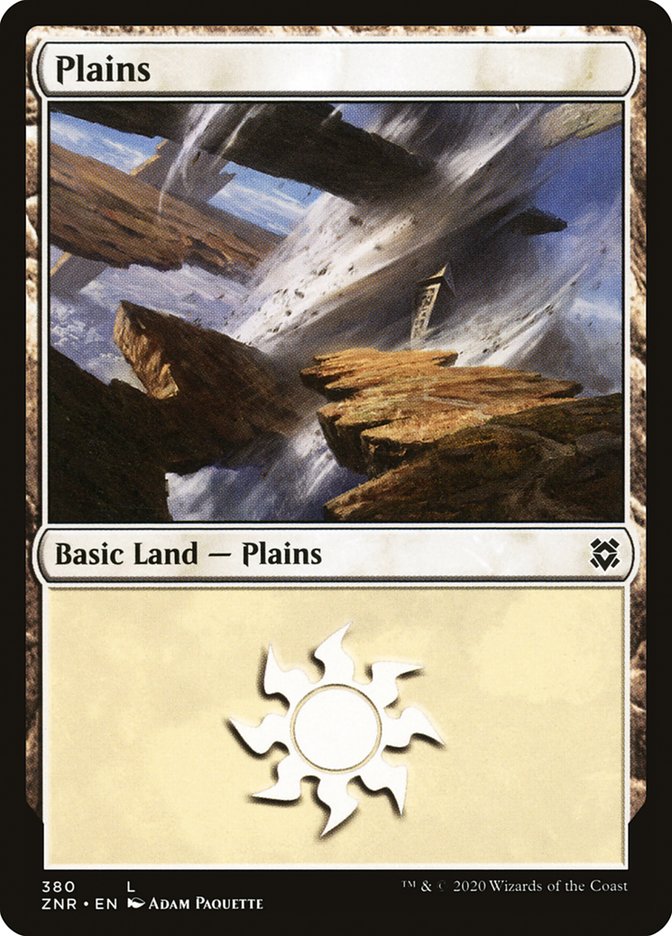 Plains (380) [Zendikar Rising] | Silver Goblin