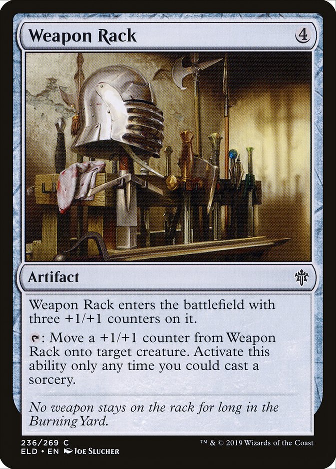 Weapon Rack [Throne of Eldraine] | Silver Goblin