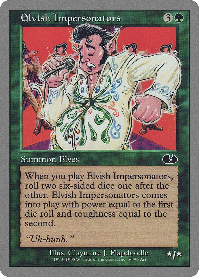 Elvish Impersonators [Unglued] | Silver Goblin