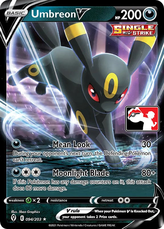 Umbreon V (094/203) [Prize Pack Series One] | Silver Goblin