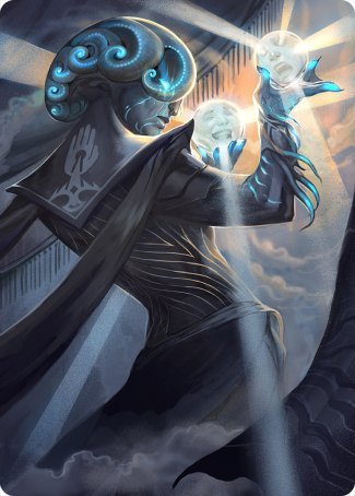 Queza, Augur of Agonies Art Card [Streets of New Capenna Art Series] | Silver Goblin