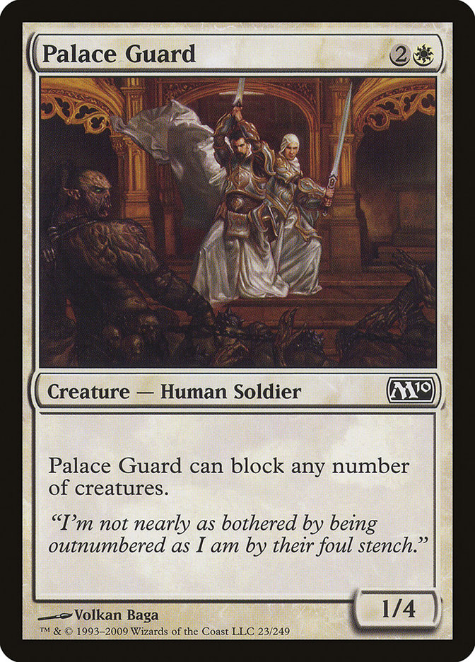 Palace Guard [Magic 2010] | Silver Goblin