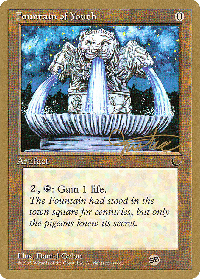 Fountain of Youth (Mark Justice) (SB) [Pro Tour Collector Set] | Silver Goblin
