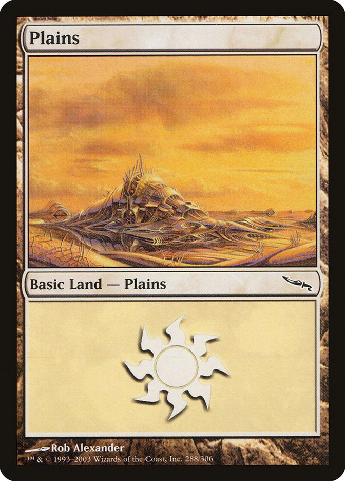 Plains (288) [Mirrodin] | Silver Goblin