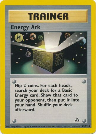 Energy Ark (75/75) [Neo Discovery Unlimited] | Silver Goblin