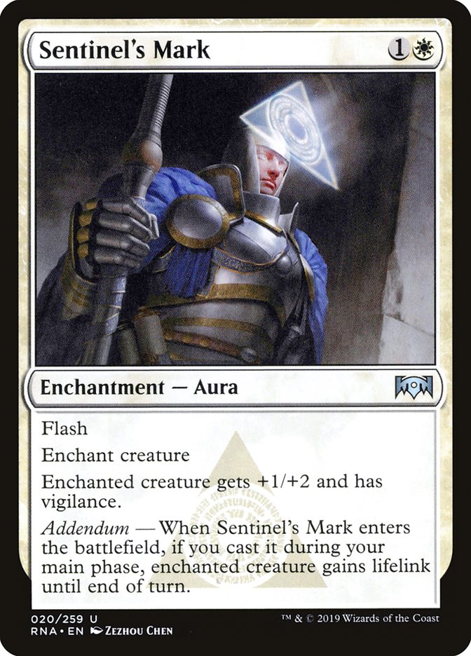 Sentinel's Mark [Ravnica Allegiance] | Silver Goblin