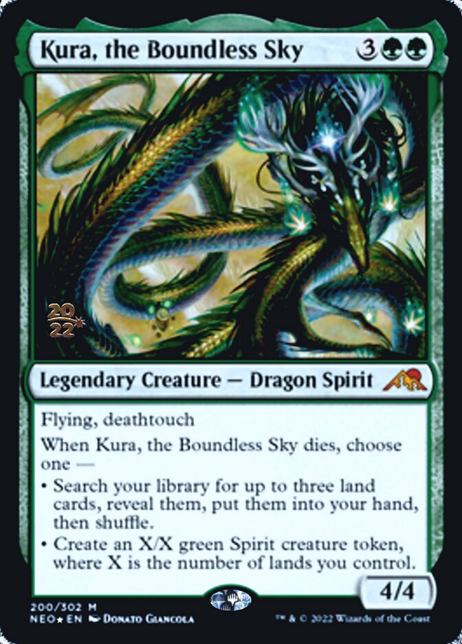 Kura, the Boundless Sky [Kamigawa: Neon Dynasty Prerelease Promos] | Silver Goblin