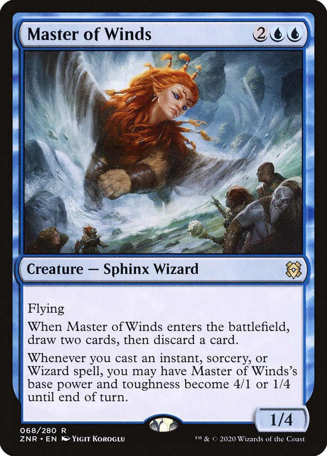 Master of Winds [Zendikar Rising] | Silver Goblin