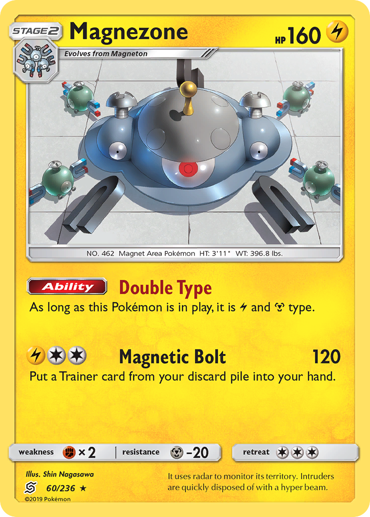 Magnezone (60/236) [Sun & Moon: Unified Minds] | Silver Goblin