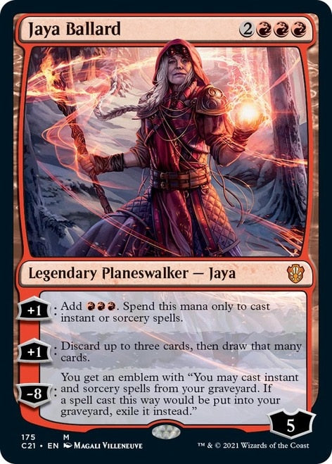 Jaya Ballard [Commander 2021] | Silver Goblin