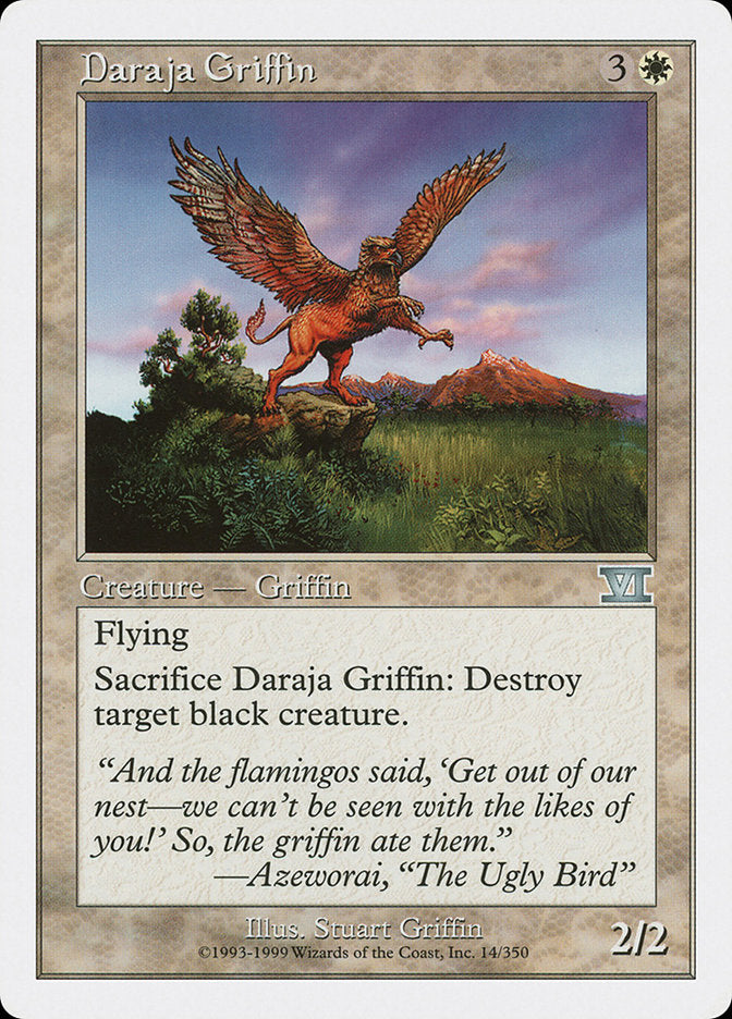Daraja Griffin [Classic Sixth Edition] | Silver Goblin