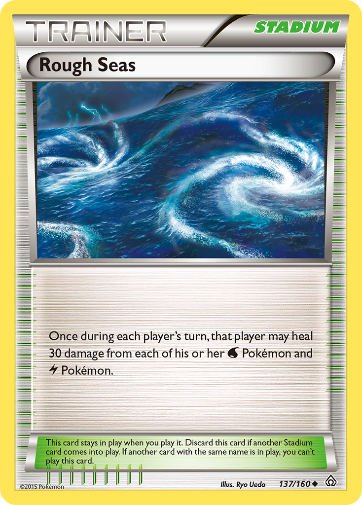 Rough Seas (137/160) [XY: Primal Clash] | Silver Goblin