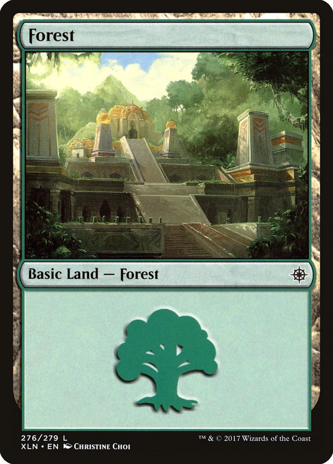 Forest (276) [Ixalan] | Silver Goblin