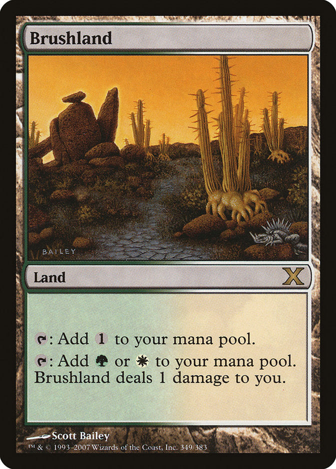 Brushland [Tenth Edition] | Silver Goblin