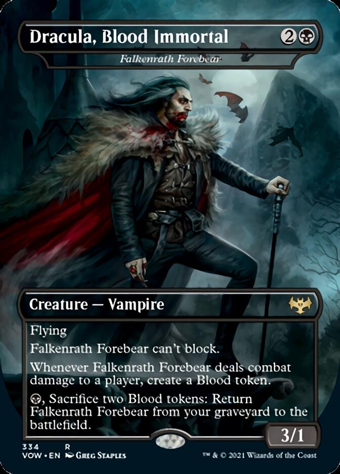 Falkenrath Forebear - Dracula, Blood Immortal [Innistrad: Crimson Vow] | Silver Goblin