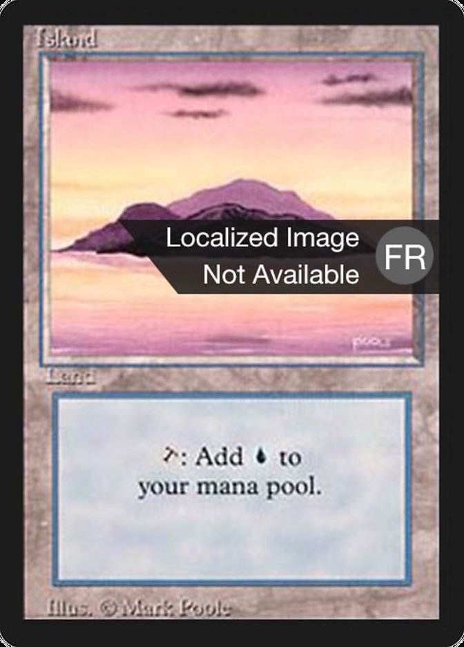 Island (C) [Foreign Black Border] | Silver Goblin