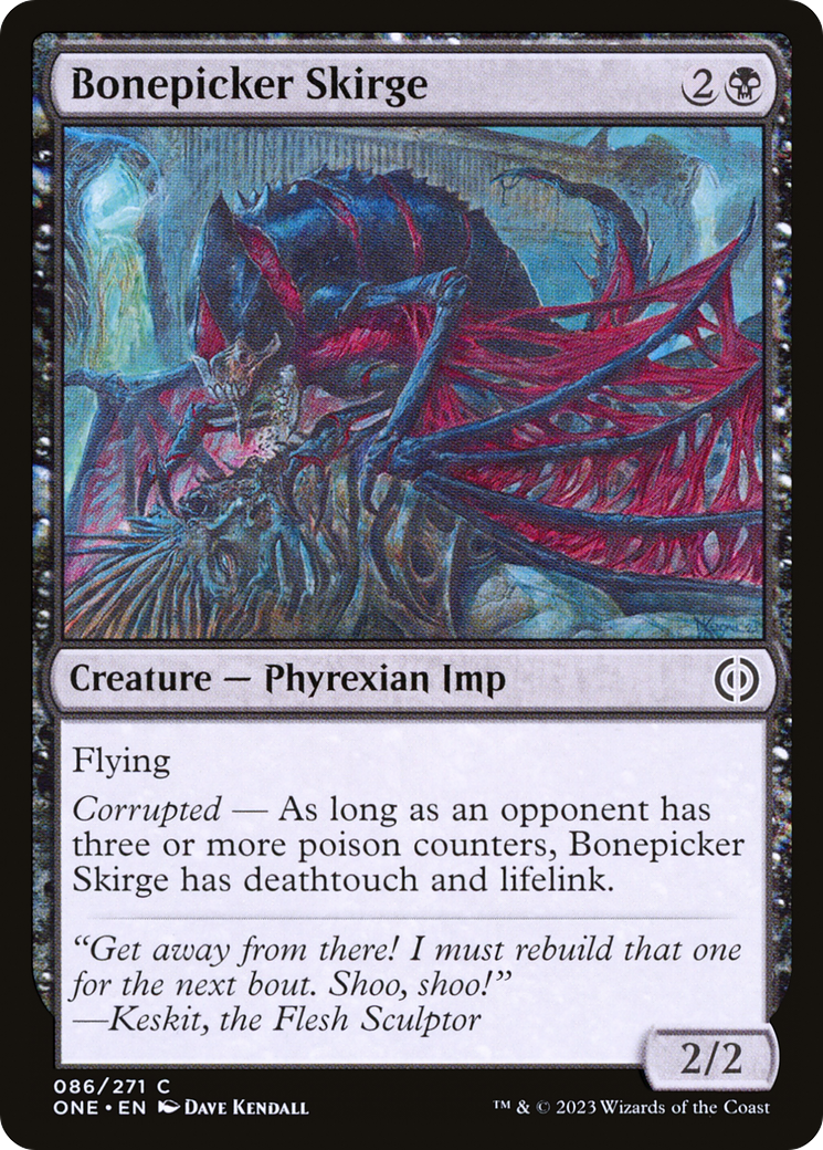 Bonepicker Skirge [Phyrexia: All Will Be One] | Silver Goblin
