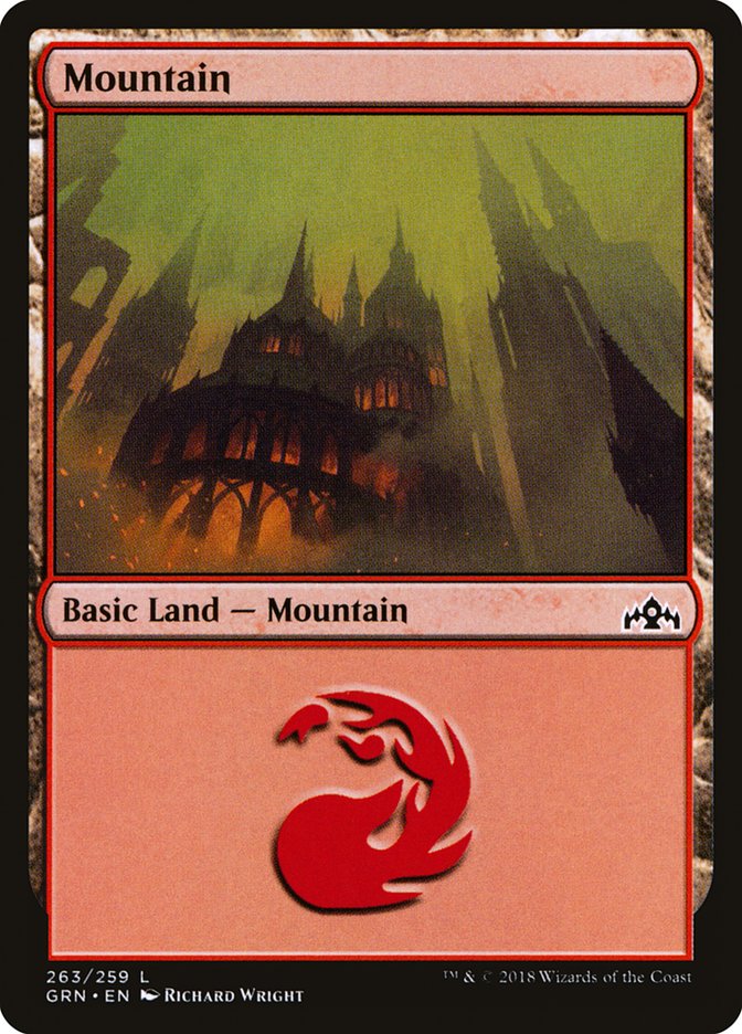 Mountain (263) [Guilds of Ravnica] | Silver Goblin