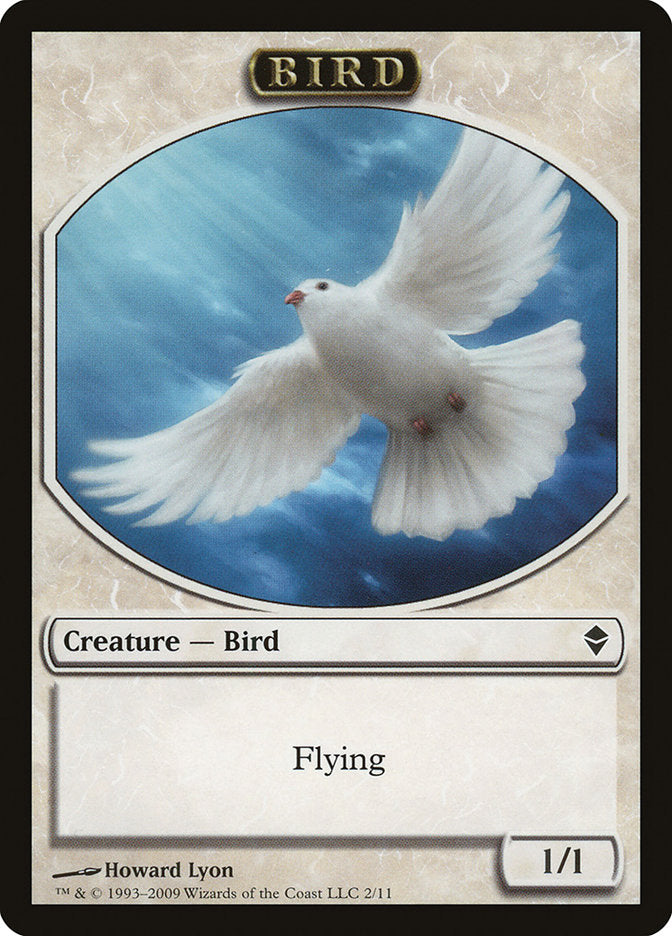 Bird Token [Zendikar Tokens] | Silver Goblin