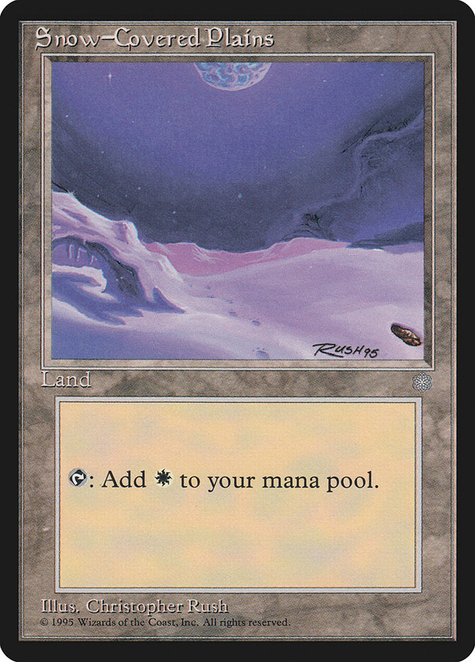 Snow-Covered Plains [Ice Age] | Silver Goblin