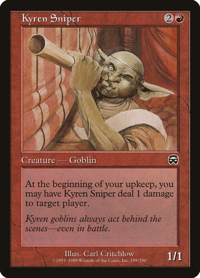 Kyren Sniper [Mercadian Masques] | Silver Goblin