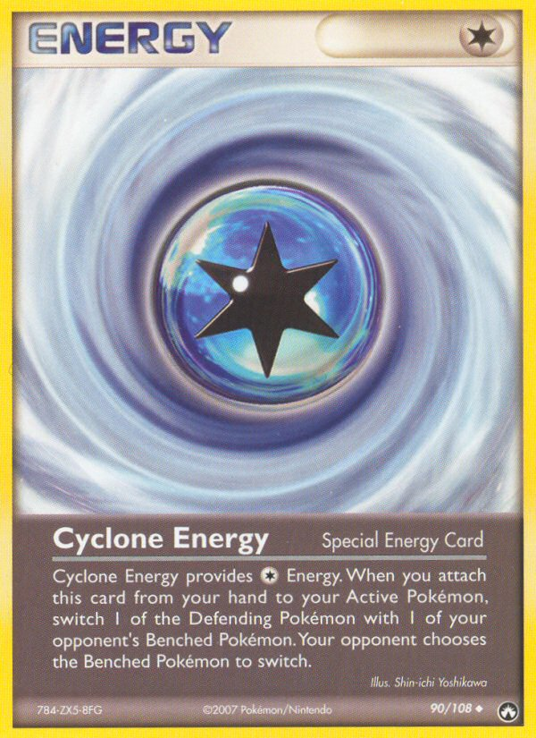 Cyclone Energy (90/108) [EX: Power Keepers] | Silver Goblin
