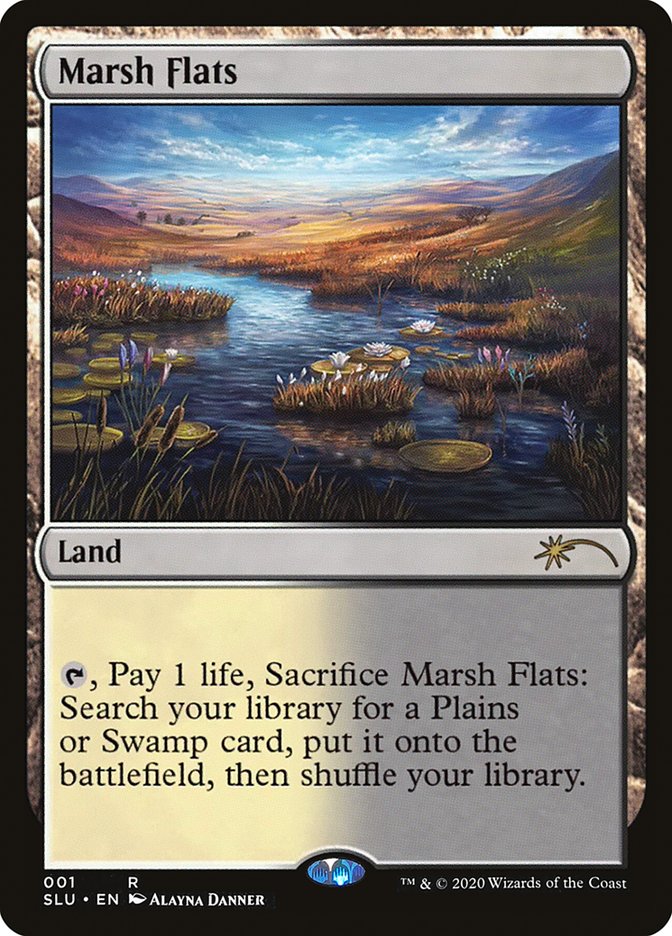 Marsh Flats [Secret Lair: Ultimate Edition] | Silver Goblin