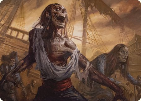 Rise from the Tides Art Card [Commander Masters Art Series] | Silver Goblin