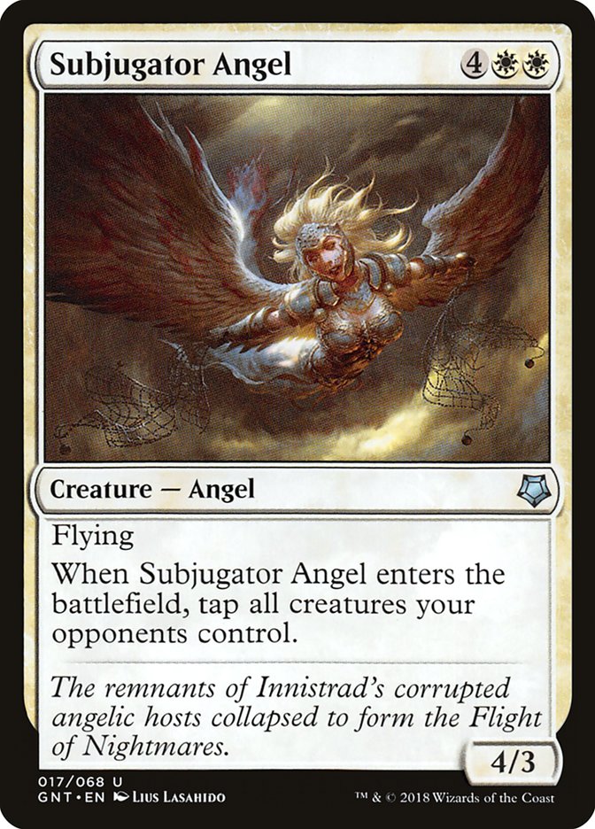 Subjugator Angel [Game Night 2018] | Silver Goblin