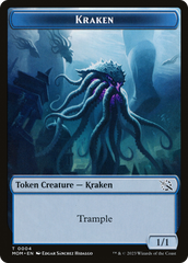 Soldier // Kraken Double-Sided Token [March of the Machine Tokens] | Silver Goblin