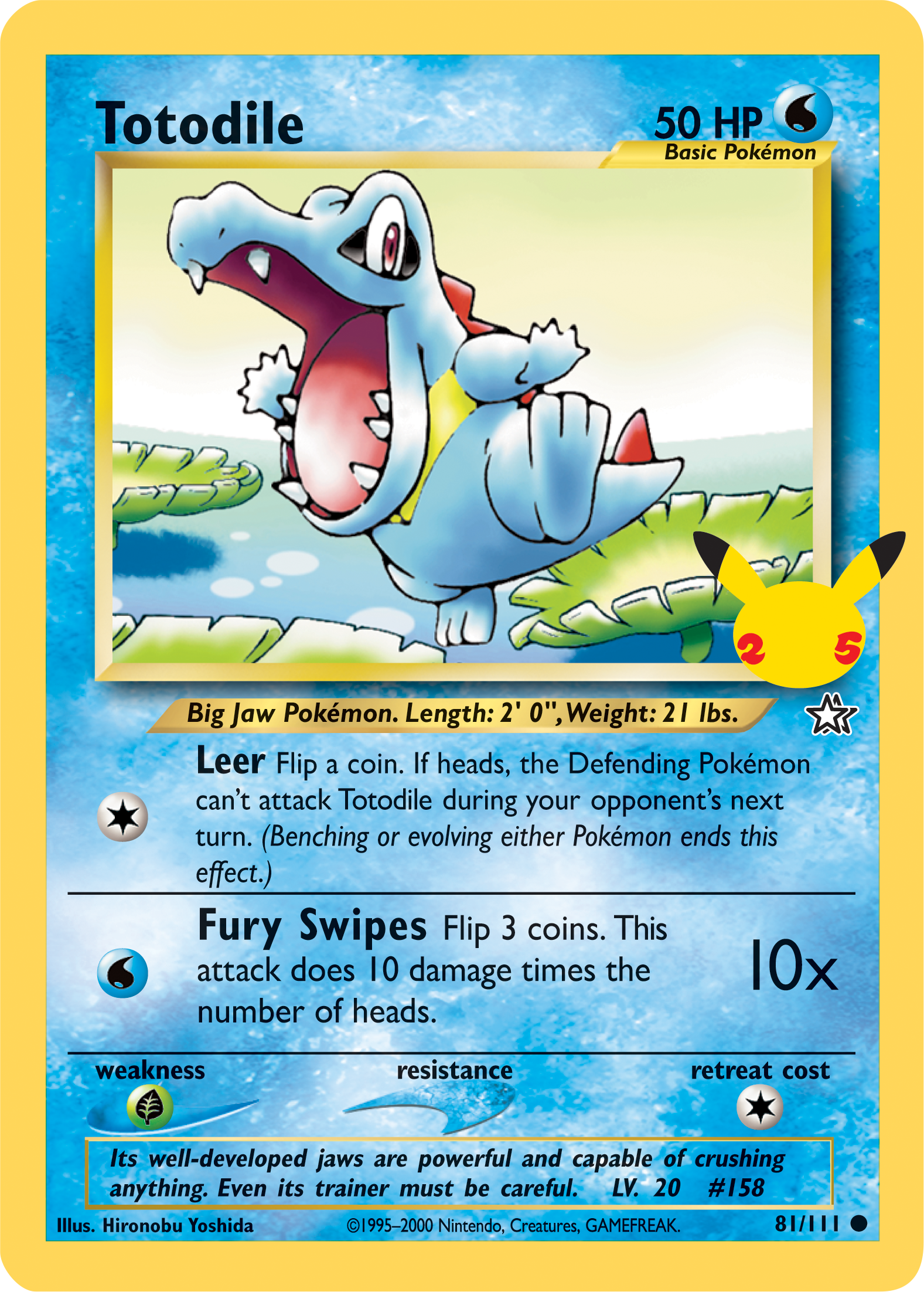 Totodile (81/111) [First Partner Pack] | Silver Goblin